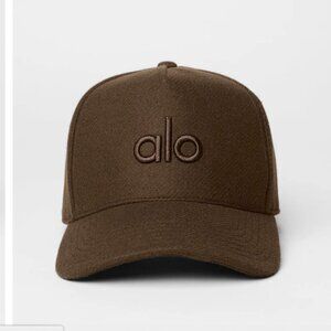 Alo Yoga Wool District Trucker Hat - Espresso
